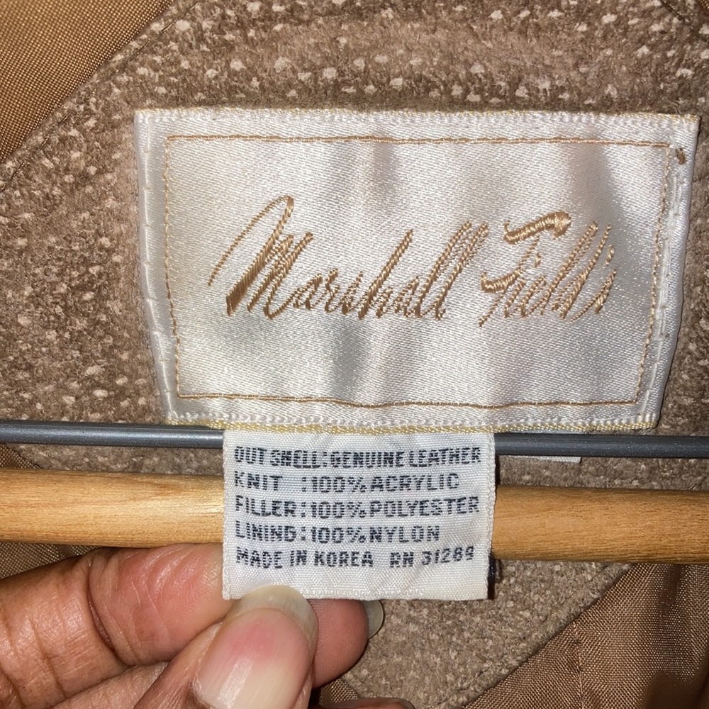 Brown Suede Jacket - Marshall Field’s - Size Medi… - image 6